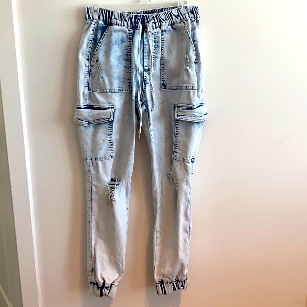 Spunky Stone Washed Joggers